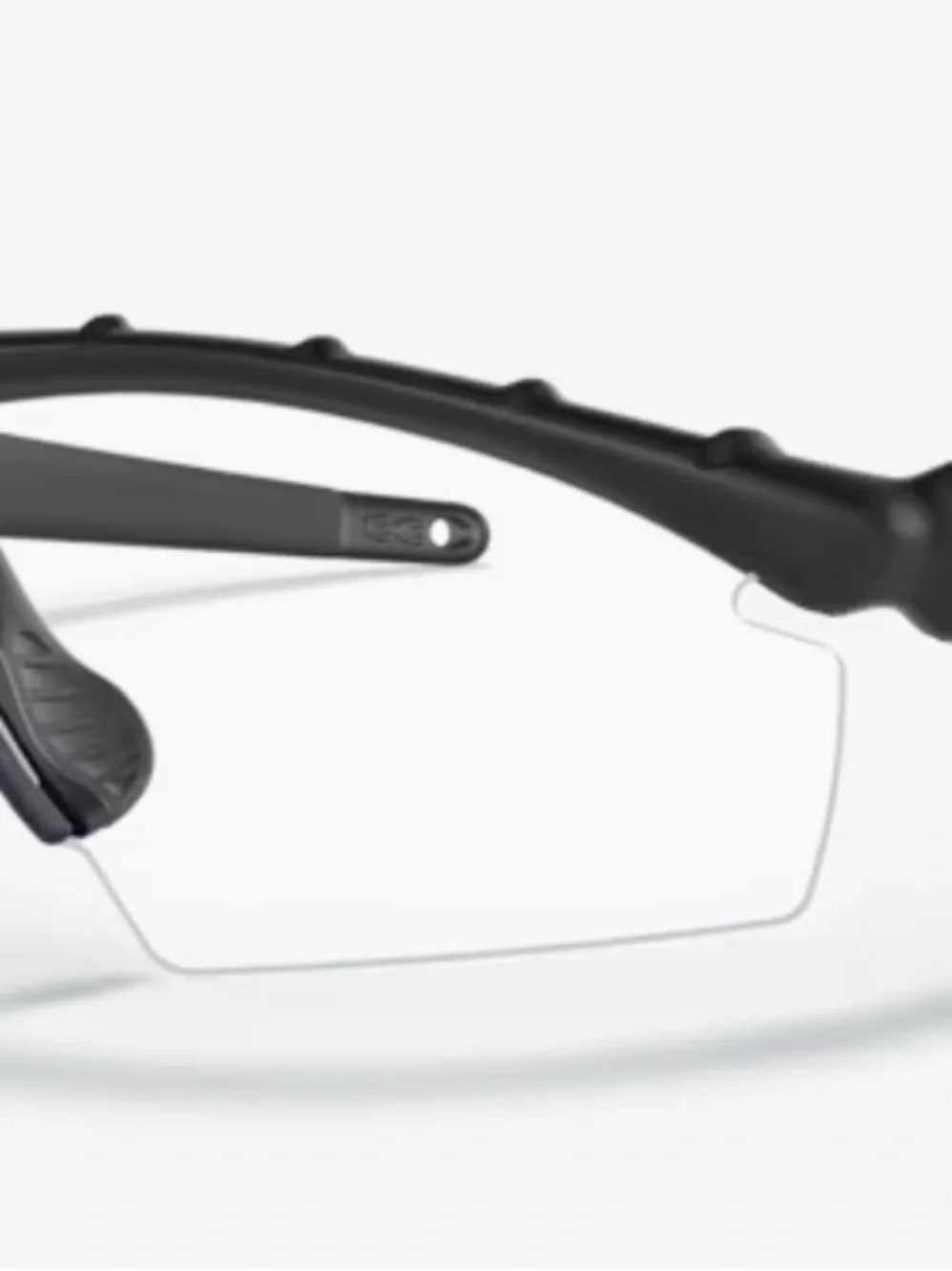 Oakley SIM Ballistic clear and Black Shield-Style Tactical Sunglasses with Case
